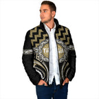 Aotearoa Waikato Tainui Personalised Padded Jacket Maori Iwi Poutama Puhoro Tattoo
