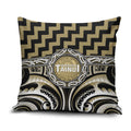Aotearoa Waikato Tainui Pillow Cover Maori Iwi Poutama Puhoro Tattoo