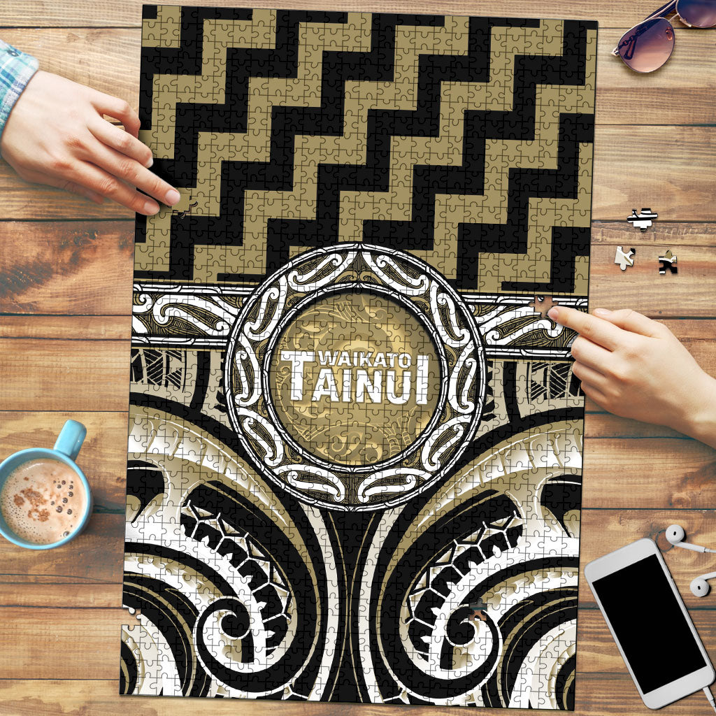 Aotearoa Waikato Tainui Puzzle Maori Iwi Poutama Puhoro Tattoo