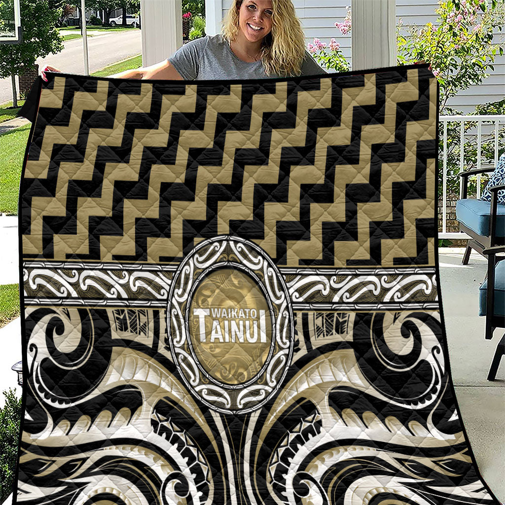 Aotearoa Waikato Tainui Quilt Maori Iwi Poutama Puhoro Tattoo