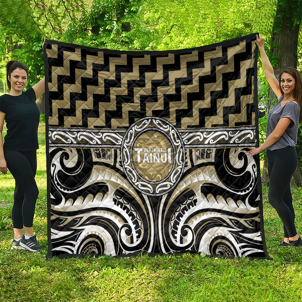 Aotearoa Waikato Tainui Quilt Maori Iwi Poutama Puhoro Tattoo