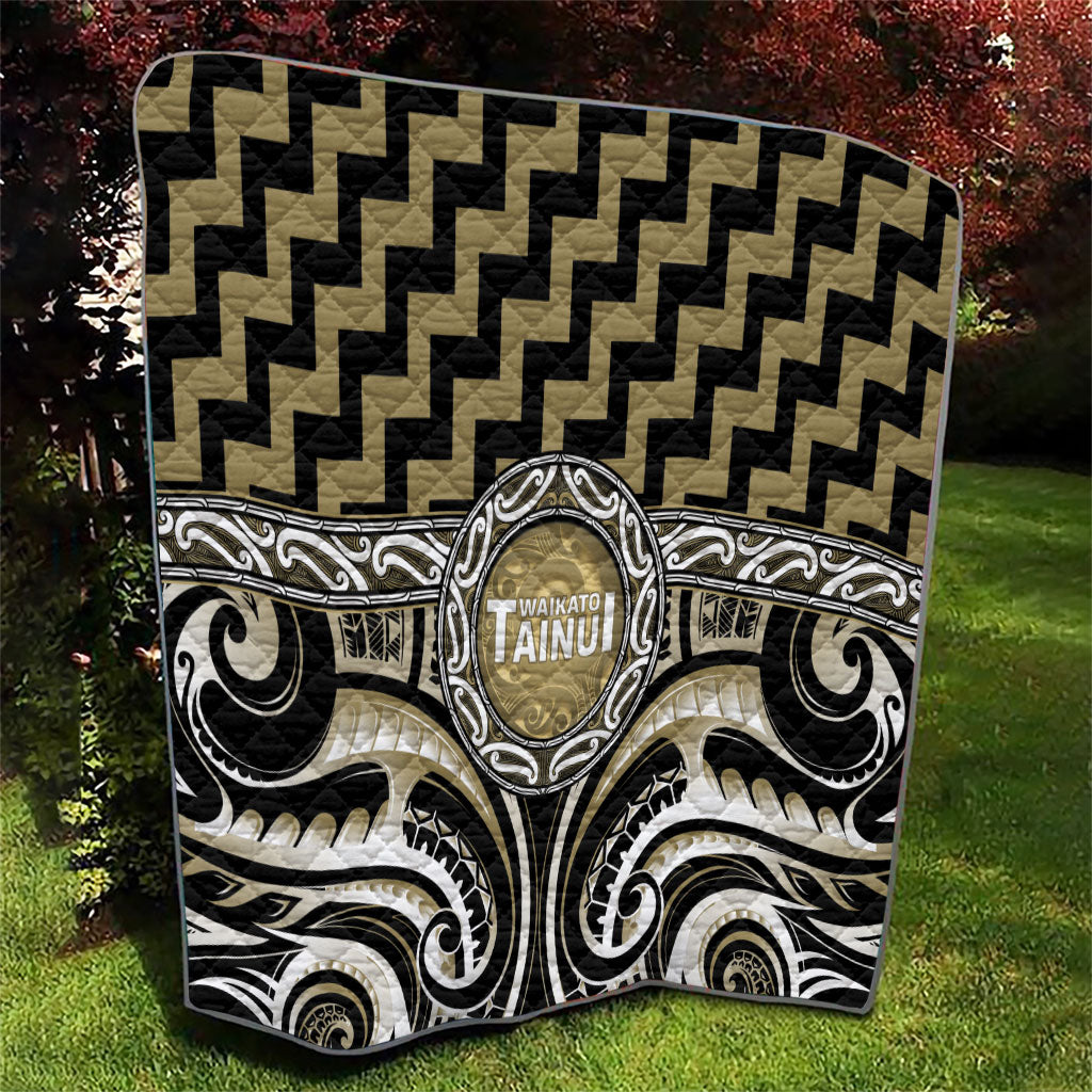 Aotearoa Waikato Tainui Quilt Maori Iwi Poutama Puhoro Tattoo