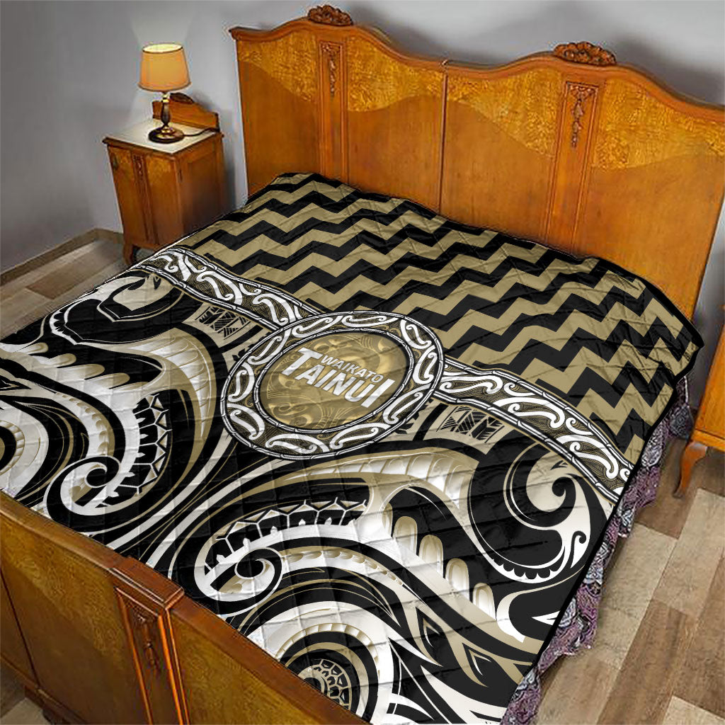 Aotearoa Waikato Tainui Quilt Maori Iwi Poutama Puhoro Tattoo