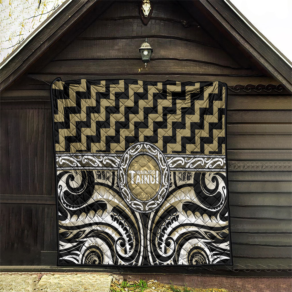 Aotearoa Waikato Tainui Quilt Maori Iwi Poutama Puhoro Tattoo