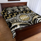 Aotearoa Waikato Tainui Quilt Bed Set Maori Iwi Poutama Puhoro Tattoo