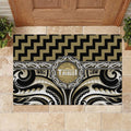 Aotearoa Waikato Tainui Rubber Doormat Maori Iwi Poutama Puhoro Tattoo
