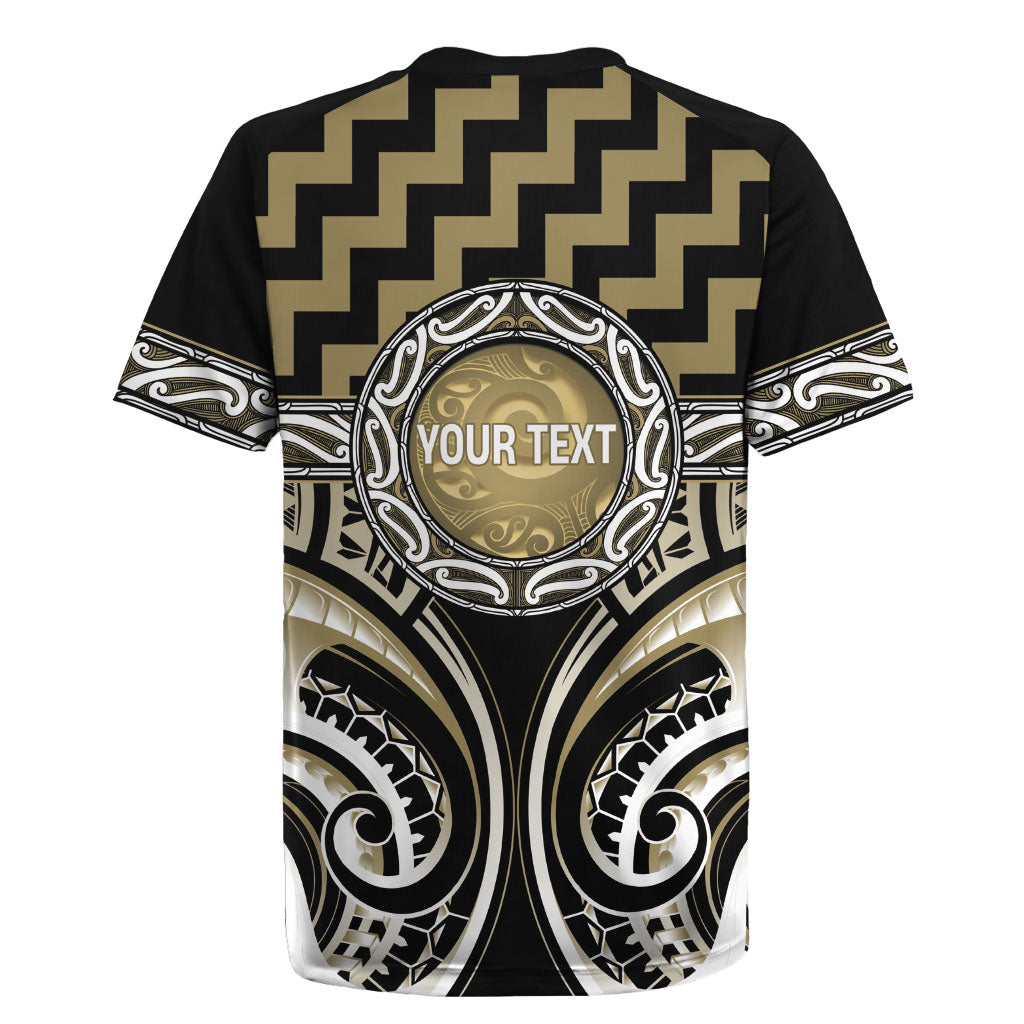 Aotearoa Waikato Tainui Personalised Rugby Jersey Maori Iwi Poutama Puhoro Tattoo