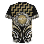 Aotearoa Waikato Tainui Personalised Rugby Jersey Maori Iwi Poutama Puhoro Tattoo
