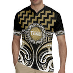 Aotearoa Waikato Tainui Personalised Rugby Jersey Maori Iwi Poutama Puhoro Tattoo