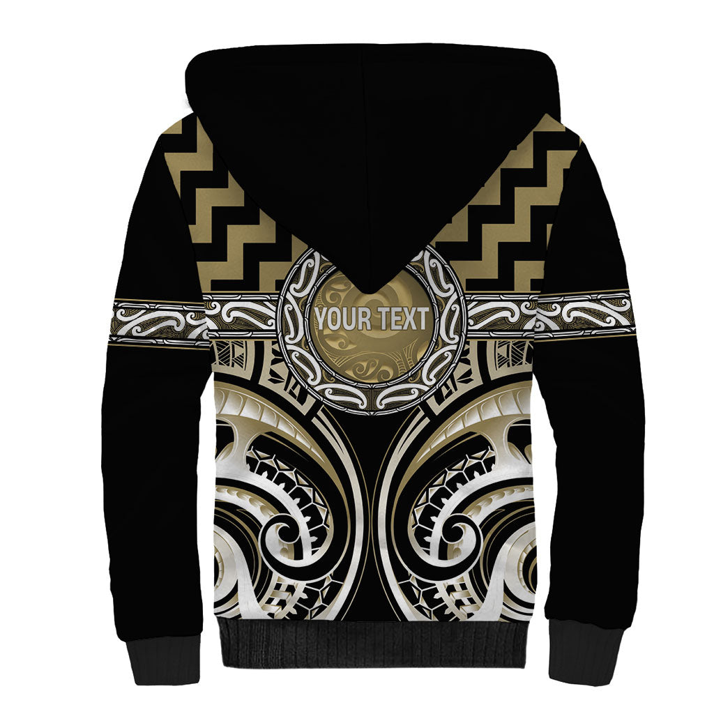 Aotearoa Waikato Tainui Personalised Sherpa Hoodie Maori Iwi Poutama Puhoro Tattoo