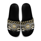 Aotearoa Waikato Tainui Slide Sandals Maori Iwi Poutama Puhoro Tattoo
