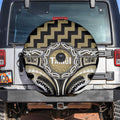 Aotearoa Waikato Tainui Spare Tire Cover Maori Iwi Poutama Puhoro Tattoo
