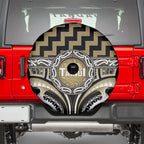 Aotearoa Waikato Tainui Spare Tire Cover Maori Iwi Poutama Puhoro Tattoo