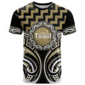 Aotearoa Waikato Tainui Personalised T Shirt Maori Iwi Poutama Puhoro Tattoo