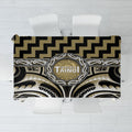 Aotearoa Waikato Tainui Tablecloth Maori Iwi Poutama Puhoro Tattoo