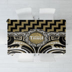 Aotearoa Waikato Tainui Tablecloth Maori Iwi Poutama Puhoro Tattoo