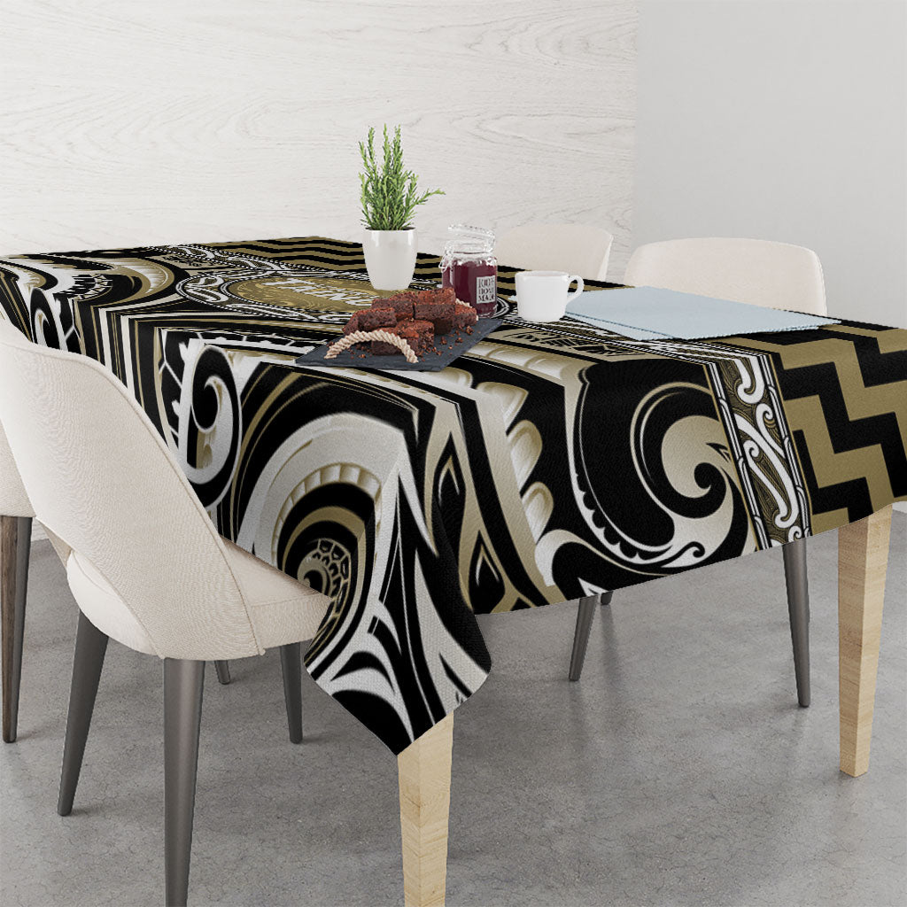 Aotearoa Waikato Tainui Tablecloth Maori Iwi Poutama Puhoro Tattoo
