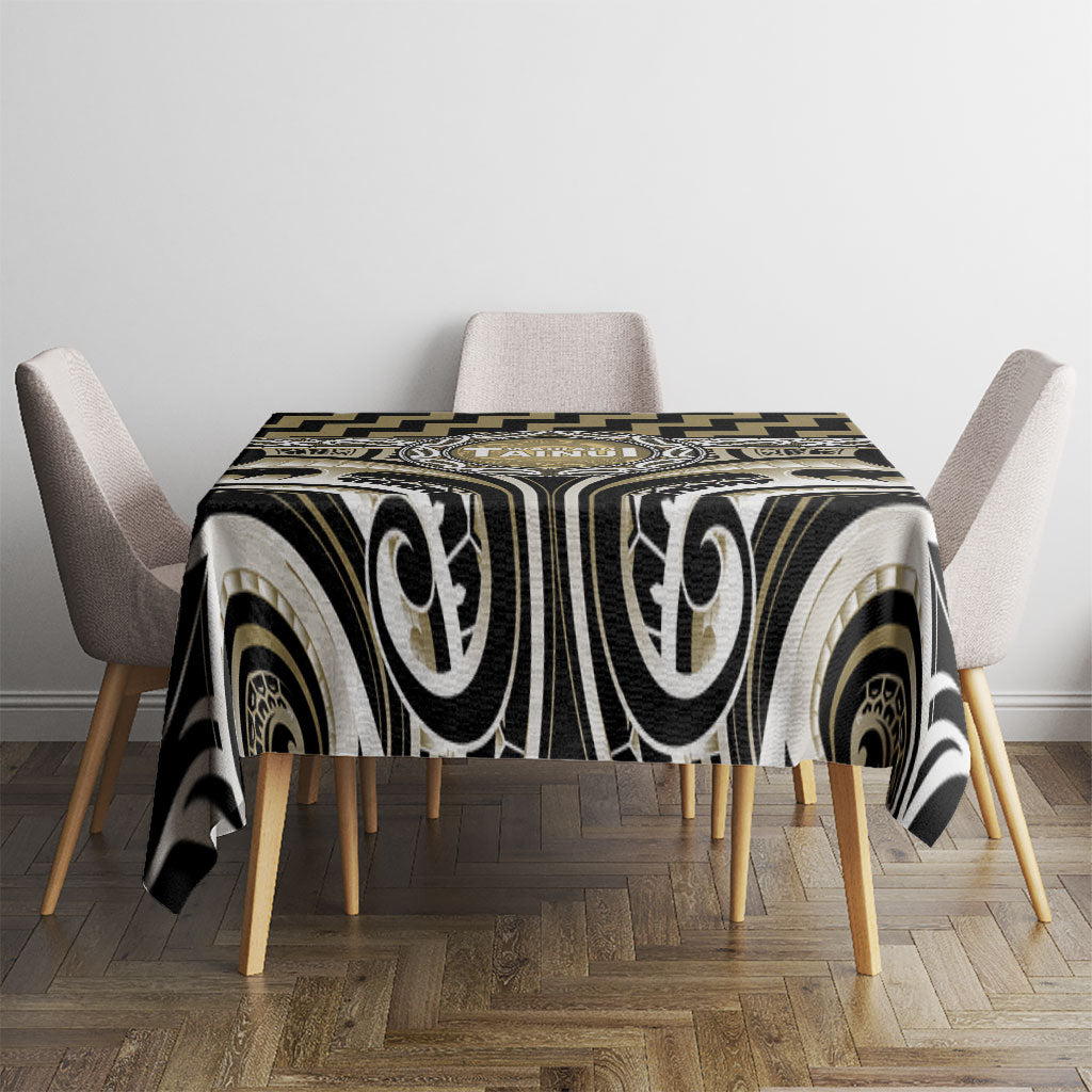 Aotearoa Waikato Tainui Tablecloth Maori Iwi Poutama Puhoro Tattoo