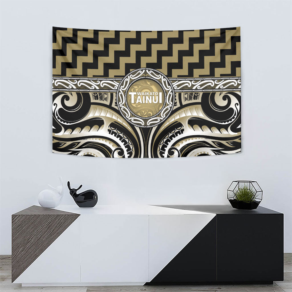 Aotearoa Waikato Tainui Tapestry Maori Iwi Poutama Puhoro Tattoo