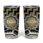 Aotearoa Waikato Tainui Personalised Tumbler Cup Maori Iwi Poutama Puhoro Tattoo