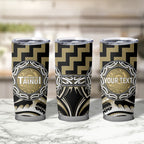 Aotearoa Waikato Tainui Personalised Tumbler Cup Maori Iwi Poutama Puhoro Tattoo