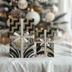 Aotearoa Waikato Tainui Wrapping Paper Maori Iwi Poutama Puhoro Tattoo
