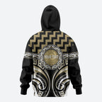 Aotearoa Waikato Tainui Personalised Zip Hoodie Maori Iwi Poutama Puhoro Tattoo