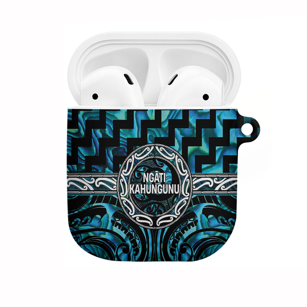 Aotearoa Ngati Kahungunu AirPods Case Maori Iwi Poutama Puhoro Tattoo
