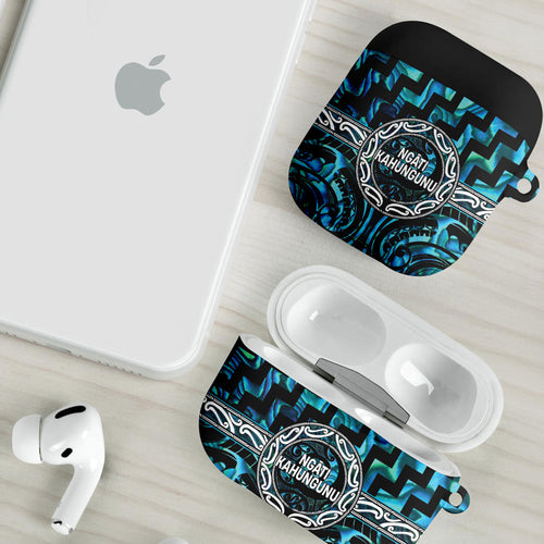 Aotearoa Ngati Kahungunu AirPods Case Maori Iwi Poutama Puhoro Tattoo