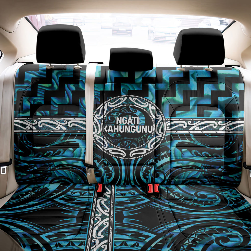 Aotearoa Ngati Kahungunu Back Car Seat Cover Maori Iwi Poutama Puhoro Tattoo