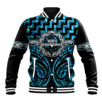 Aotearoa Ngati Kahungunu Personalised Baseball Jacket Maori Iwi Poutama Puhoro Tattoo