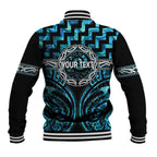 Aotearoa Ngati Kahungunu Personalised Baseball Jacket Maori Iwi Poutama Puhoro Tattoo