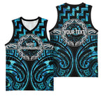 Aotearoa Ngati Kahungunu Personalised Basketball Jersey Maori Iwi Poutama Puhoro Tattoo