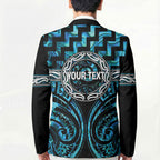 Aotearoa Ngati Kahungunu Personalised Blazer Maori Iwi Poutama Puhoro Tattoo