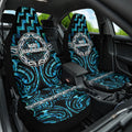Aotearoa Ngati Kahungunu Car Seat Cover Maori Iwi Poutama Puhoro Tattoo