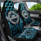 Aotearoa Ngati Kahungunu Car Seat Cover Maori Iwi Poutama Puhoro Tattoo