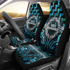 Aotearoa Ngati Kahungunu Car Seat Cover Maori Iwi Poutama Puhoro Tattoo