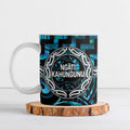 Aotearoa Ngati Kahungunu Personalised Ceramic Mug Maori Iwi Poutama Puhoro Tattoo