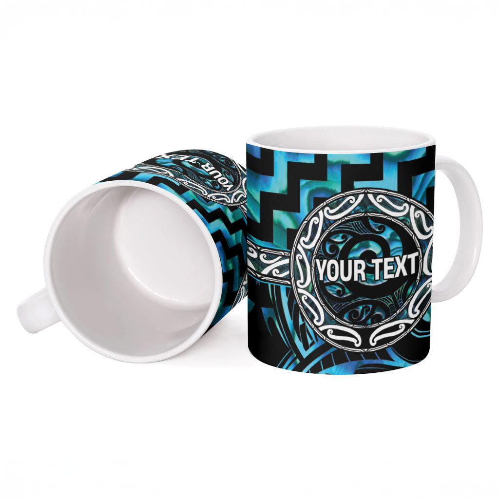 Aotearoa Ngati Kahungunu Personalised Ceramic Mug Maori Iwi Poutama Puhoro Tattoo