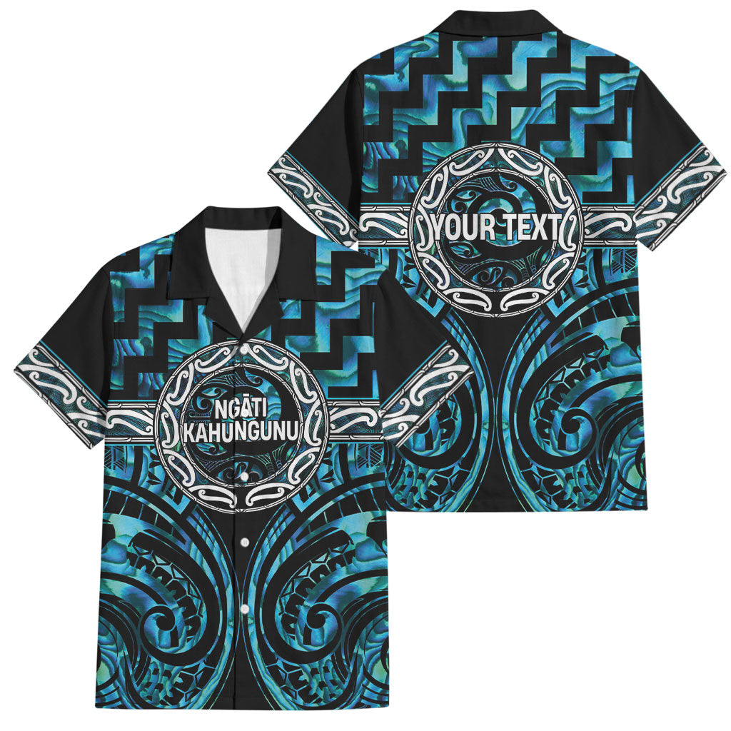 Aotearoa Ngati Kahungunu Personalised Family Matching Off Shoulder Maxi Dress and Hawaiian Shirt Maori Iwi Poutama Puhoro Tattoo