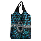 Aotearoa Ngati Kahungunu Grocery Bag Maori Iwi Poutama Puhoro Tattoo