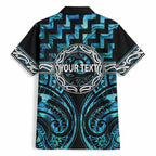 Aotearoa Ngati Kahungunu Personalised Hawaiian Shirt Maori Iwi Poutama Puhoro Tattoo