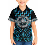 Aotearoa Ngati Kahungunu Personalised Hawaiian Shirt Maori Iwi Poutama Puhoro Tattoo