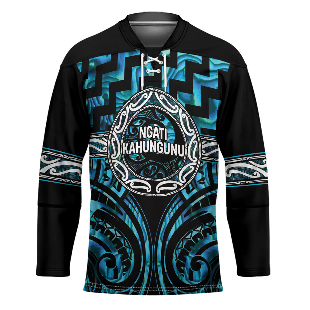 Aotearoa Ngati Kahungunu Personalised Hockey Jersey Maori Iwi Poutama Puhoro Tattoo