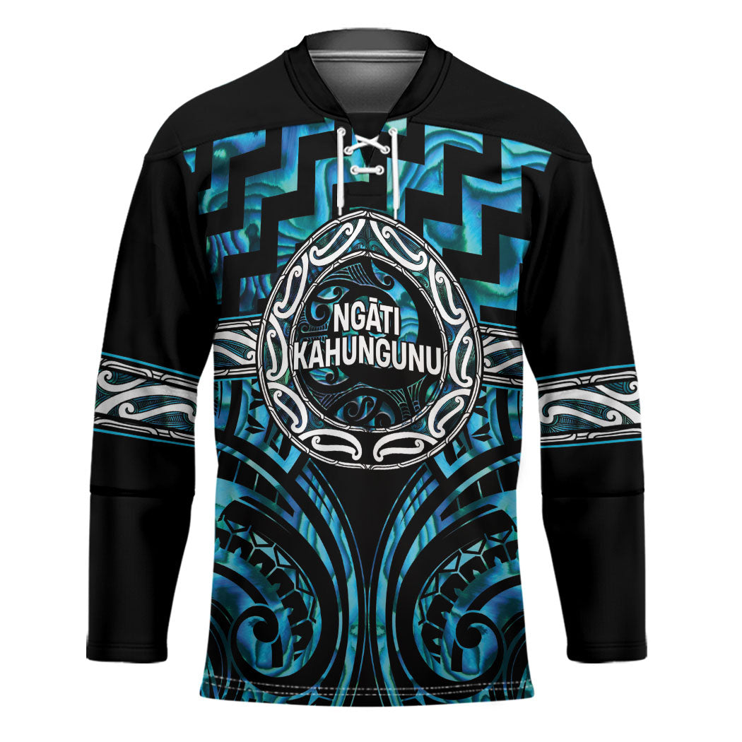 Aotearoa Ngati Kahungunu Personalised Hockey Jersey Maori Iwi Poutama Puhoro Tattoo