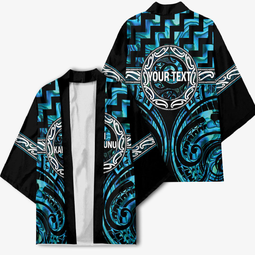 Aotearoa Ngati Kahungunu Personalised Kimono Maori Iwi Poutama Puhoro Tattoo
