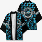 Aotearoa Ngati Kahungunu Personalised Kimono Maori Iwi Poutama Puhoro Tattoo