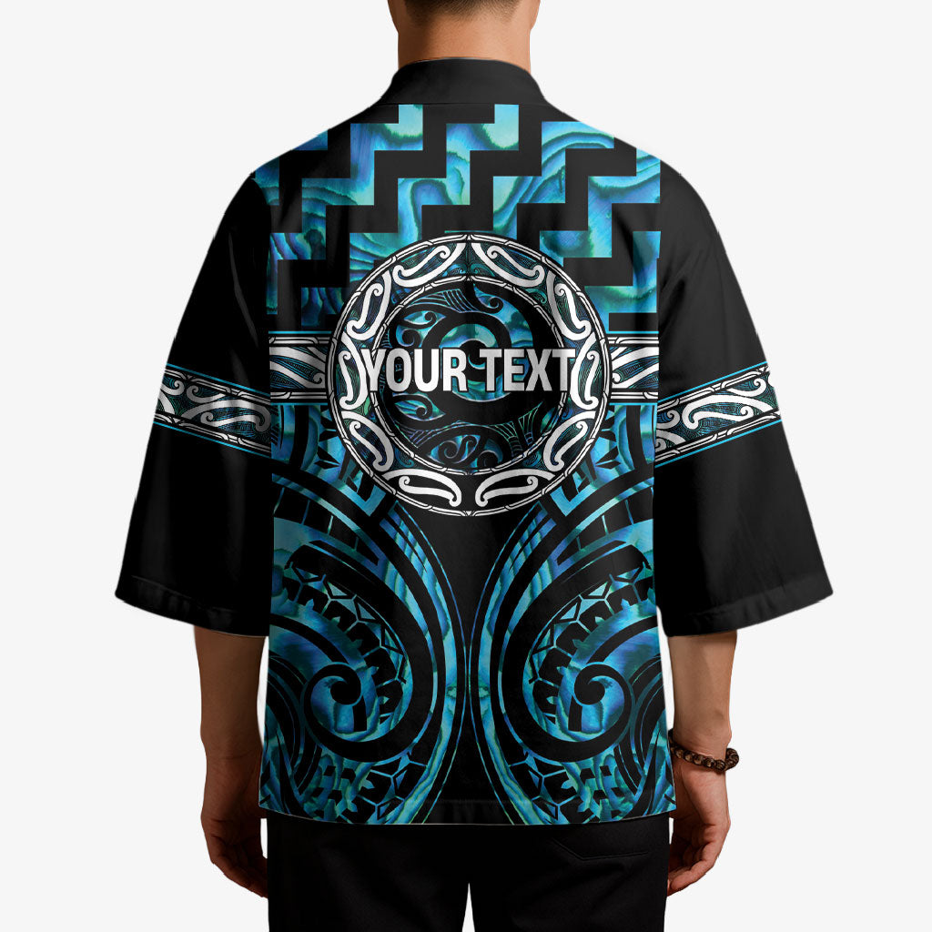 Aotearoa Ngati Kahungunu Personalised Kimono Maori Iwi Poutama Puhoro Tattoo