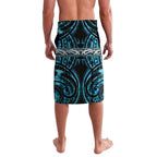 Aotearoa Ngati Kahungunu Personalised Lavalava Maori Iwi Poutama Puhoro Tattoo