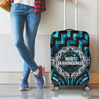 Aotearoa Ngati Kahungunu Luggage Cover Maori Iwi Poutama Puhoro Tattoo